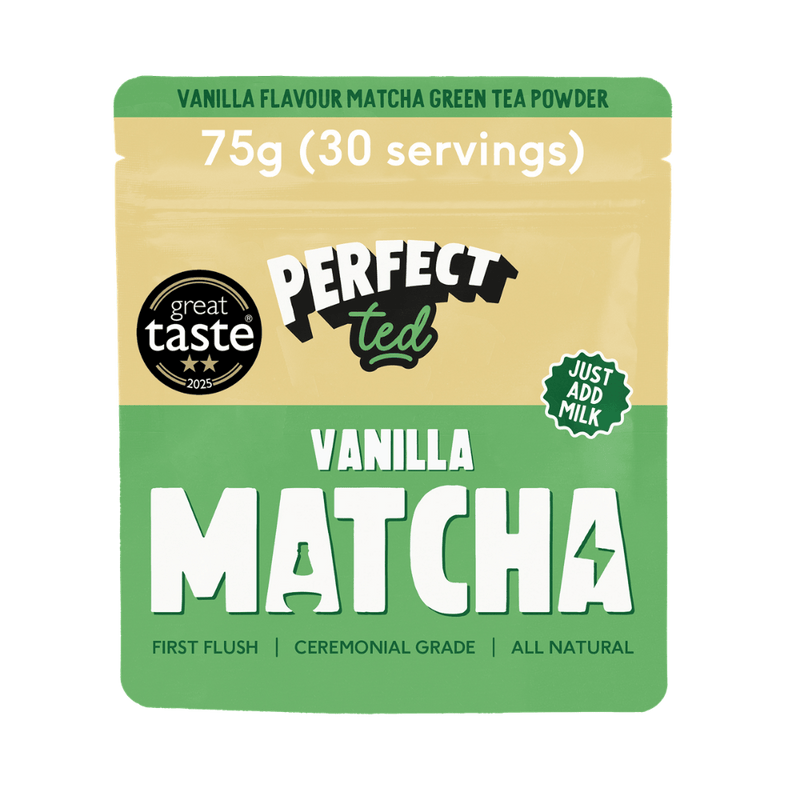 Vanille-Matcha-Pulver