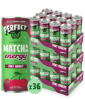 very cherry matcha energy drink - PerfectTed -