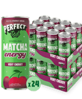 very cherry matcha energy drink - PerfectTed -