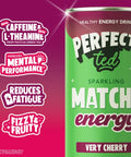 very cherry matcha energy drink - PerfectTed - unlisted