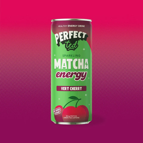 very cherry matcha energy drink - PerfectTed - unlisted